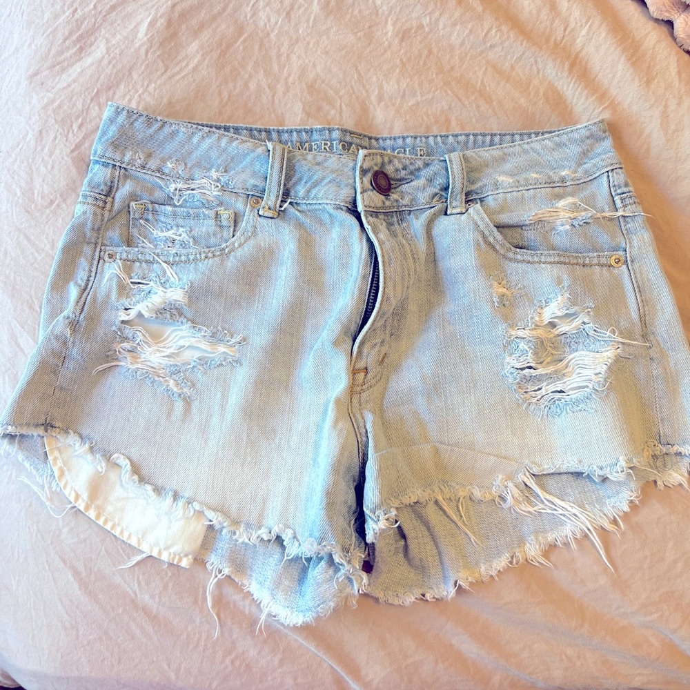 American Eagle Jean Shorts Size 8